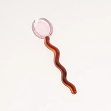 Load image into Gallery viewer, Wavy Glass Dessert Spoons - Image 13