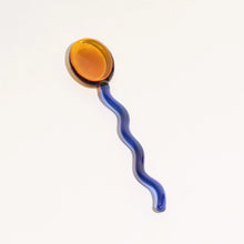 Load image into Gallery viewer, Wavy Glass Dessert Spoons - Image 18