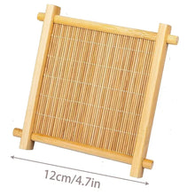 Load image into Gallery viewer, Bamboo Tea Coasters - Image 5