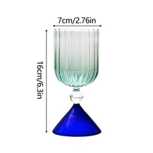 Load image into Gallery viewer, Geometric Gradient Wine Glass - Image 7