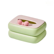 Load image into Gallery viewer, Pastel Bow Tissue Box - Image 7