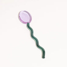 Load image into Gallery viewer, Wavy Glass Dessert Spoons - Image 11
