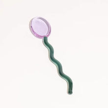 Load image into Gallery viewer, Wavy Glass Dessert Spoons - Image 14
