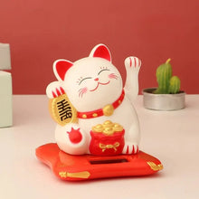Load image into Gallery viewer, Solar Powered Lucky Cat - Image 1
