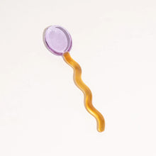 Load image into Gallery viewer, Wavy Glass Dessert Spoons - Image 8
