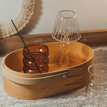Load image into Gallery viewer, Wavy Amber Glassware - Image 7
