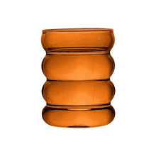 Load image into Gallery viewer, Wavy Amber Glassware - Image 10
