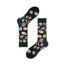 Load image into Gallery viewer, Sushi Print Crew Socks - Image 5

