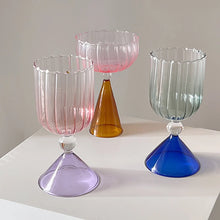Load image into Gallery viewer, Geometric Gradient Wine Glass - Image 3
