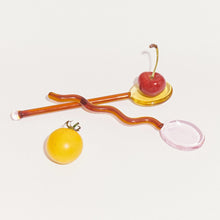 Load image into Gallery viewer, Wavy Glass Dessert Spoons - Image 1
